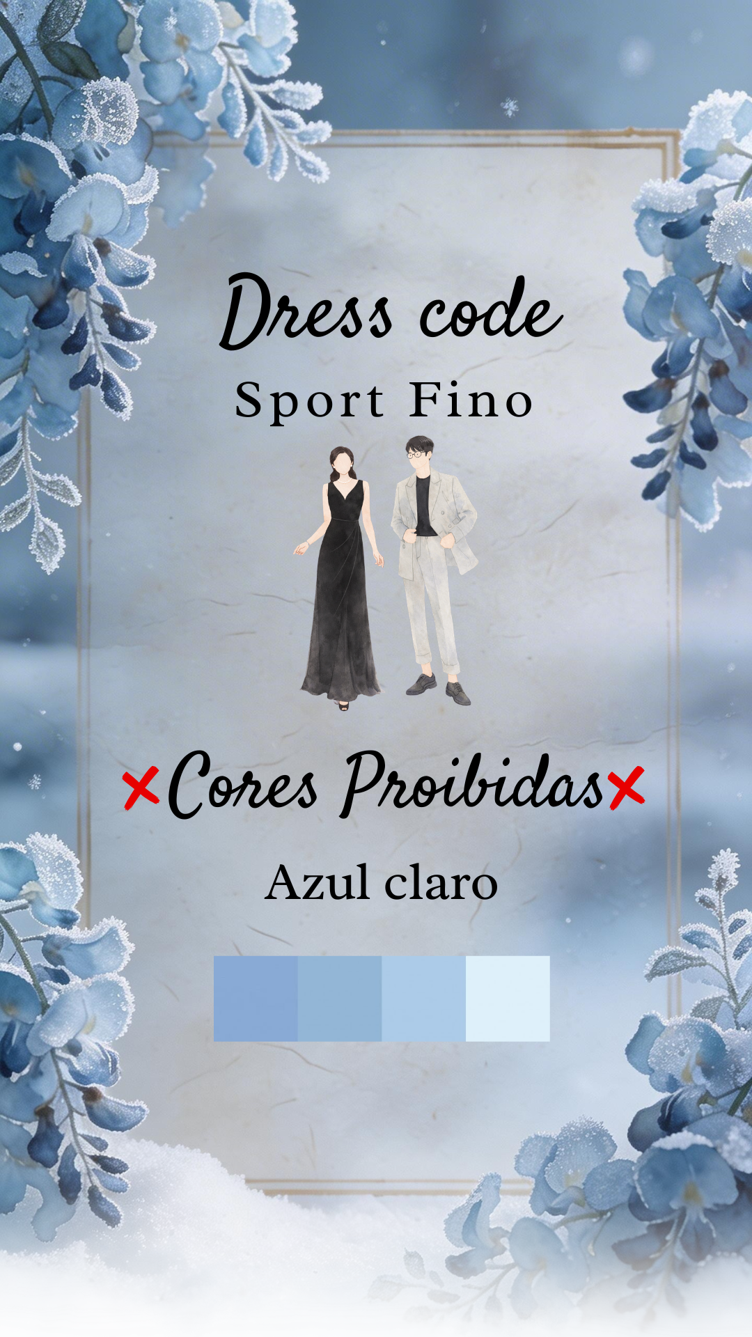 Traje sugerido